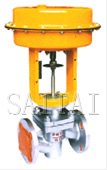襯氟塑料氣動波紋管調節閥